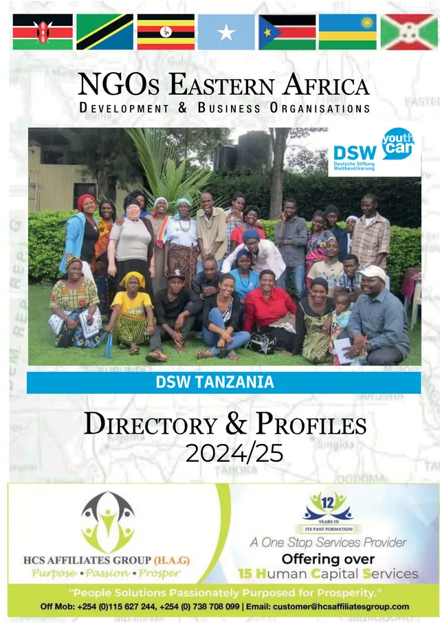NGOs Eastern Africa Directory - Complete NGO and Business Directory Ebook Cover